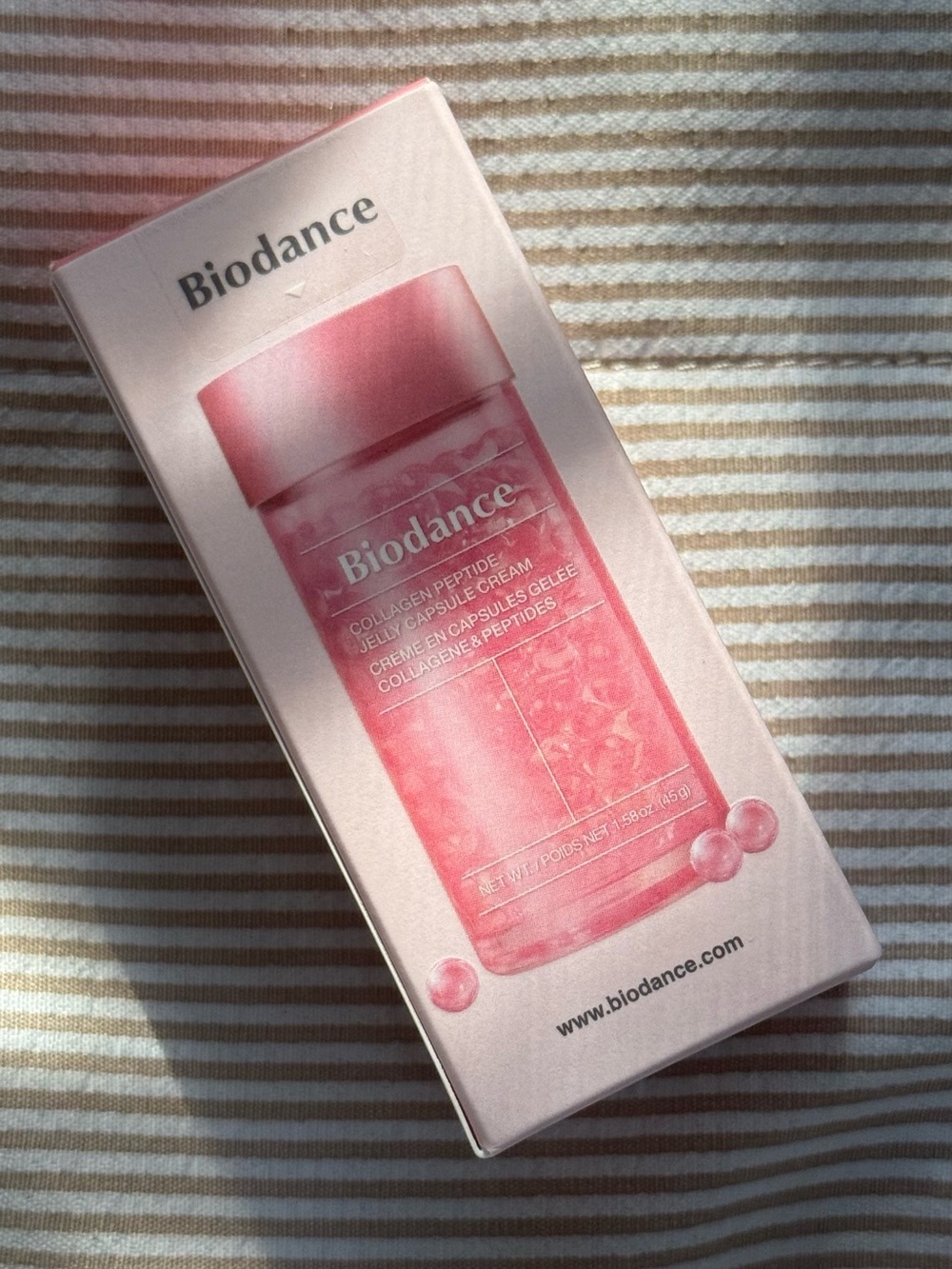 Biodance Collagen Peptide Jelly Capsule Cream — Pink